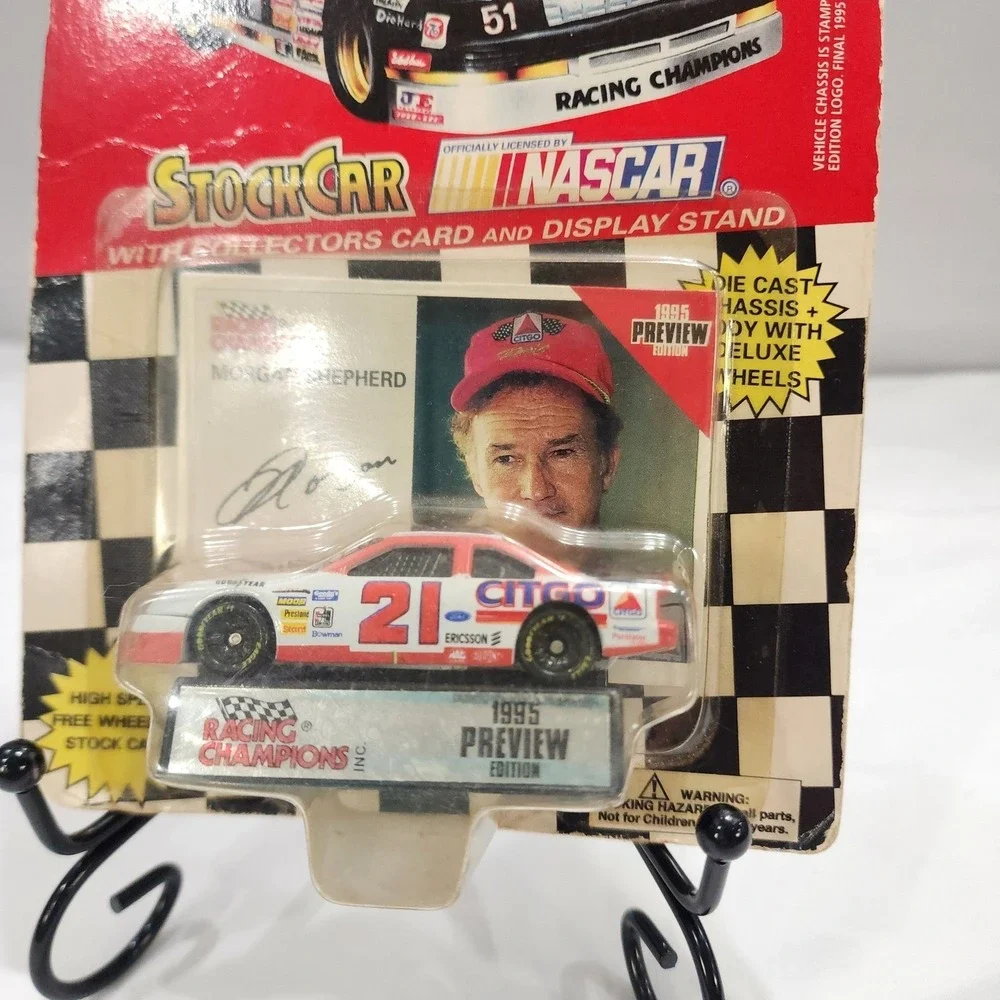 Racing Champions 1995 Preview Edition Morgan Shepherd 21 Citgo NASCAR Diecast